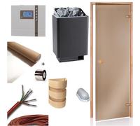 Sauna Componente Stufa 34A 9 Kw EOS Comando D2 Porta Pellicola di Alluminio
