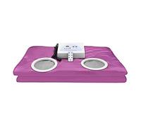 Sauna da casa, Coperta for sauna a infrarossi lontani aggiornata, coperta for sauna termica digita estensibi, body shaper for coperta for sauna fitness dimagrante(Purple)