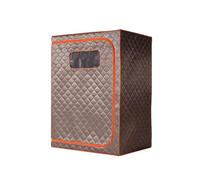 Sauna da casa, Tenda for Sauna A e Portatile, Tenda for Sauna for 2 Persone, Sauna Doppia Full Size Tentull Body Home Spa for Il Rilassamento Disintossicante Senza e(Coffee Orange)