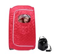 Sauna da casa, Tenda SPA for sauna a e portatile a grandezza naturale, mini bagno in camera 1000W 2.0L cabina for pentola a e nera for facilitare la perdita di peso 'insonnia(C)