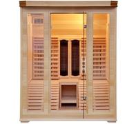 Sauna infrarossi 150x150 2 posti sdraio cromoterapia radio lettore cd hemlock|ik