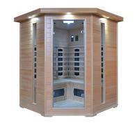 Sauna Infrarossi 150x89x84 cm 4 posti cromoterapia aromaterapia 8 irradianti |1