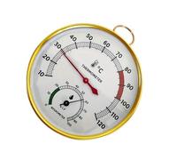Sauna Temperature Gauge - Temperature Humidity Monitor, Precision Thermal Tracking, Analog Environmental Measurement, Moisture Resistant Internal Sensor, Portable Hydrothermograph for Indoor Home