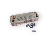 SAUNIER DUVAL SCAMBIATORE SANITARIO 10 PIASTRE S10058 S1016600 CALDAIA COMBITEK