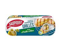 SAUPIQUET - Filetti di sgombro alla griglia con olio d'oliva, 120 g, 4 pezzi