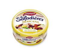 Saupiquet Mexicana Snacking Insalatiere 220g - Set di 4 - Vendute come un set