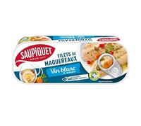 SAUPIQUET - Rete di sgombro, vino bianco e aromi, 176 g, 4 pezzi