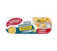 SAUPIQUET - Reti di sgombro senape 226 g - 4 pezzi - Offerta Speciale