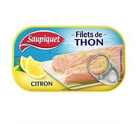 SAUPIQUET Reti per tonno, limone, 115 g, 4 pezzi