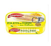 Saupiquet - Reti per tonno, limone, 115 g, 4 pezzi - Vendita in set - Spedizione gratuita in Francia