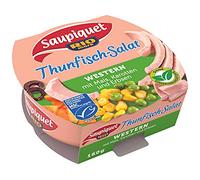 Saupiquet Rio Mare Insalata di tonno Western, certificata MSC, pronta e preparata, ideale per i viaggi, 160 g