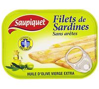 Saupiquet Sardine con olio d'oliva, 100 g, 5 pezzi