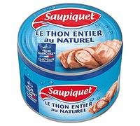 Saupiquet - Tonno, naturale, pesca francese, 280 g, 3 pezzi