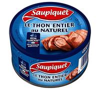 Saupiquet - Tonno, naturale, pesca francese, 93 g, 4 pezzi