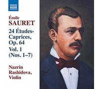 Sauret Émile - 24 Etudes-Caprices Op.64, Vol.1: Nn.1-7