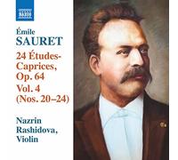 Emile Sauret Emile Sauret: 24 Études-Caprices, Op. 64: Nos. 20-24 - Volume (CD)