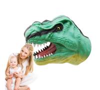 saurus maniera, saurus marionetta - Squalo realistico cartone | marionette | Bambola testa gioco di ruolo in gomma morbida Giocattoli manuali per raccontare storie Attività Fantasy po