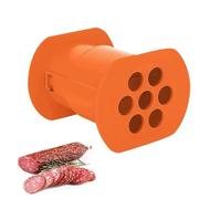 Sausage Roll Maker | 12x9.2x8cm Reusable Meat Squeezer 7 Sausages Press | Food-Grade Sausage Stuffer Machine, Rest Assured Material, Manual Cevapcici Press Maker For Delicious Stuffed Sausages