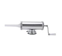 Sausage Stuffer, Manual Sausage Maker Machine Stainless Steel Meat Stuffer Compact Meat Filling Machine for Home and Commercial Use (S)