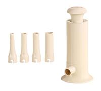 Sausage Stuffer, Meatball Maker, Effortless Hand Pressed Filling, Sturdy Food Grade Build, Stuffing Tool for Holiday Celebrations, Family Gathering, Home Use 9,65 x 4,33 pollici