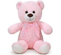 Sausudols Orso di Peluche Teddy Orsacchiotto Grande 60 cm Peluche Giocattolo Regalo per Compleanno Natale e San Valentino Rosa