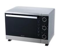 Sauter SMF30MX - Mini forno multifunzione - Capacità 30L - 5 posizioni di cottura - 1500W - Calore girevole - Accessori: Torna pin leccarda - Griglia e pinza - Silver