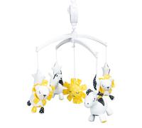 Sauthon Baby Deco - Mobile musicale con piogge e pompon, motivo: Baby Deco
