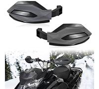 SAUTVS Paramani Protezione Deflettore Vento per Ski-Doo, Paramani in Plastica Manubrio Deflettori Aria Kit per Ski-Doo REV Neo XS XM XP XR XU Accessori (2 Pezzi Sostituire # 860200712)