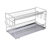 Sauvic 90970-Scolapiatti, in Acciaio Inox 18/8, da 49 x 22,5 x 27 cm. - NUOVO
