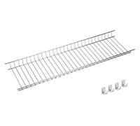 Sauvic Scolapiatti per Armadio in Acciaio Inox 55 cm