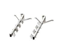 Sauvic Stendibiancheria da parete con 8 fili acciaio inossidabile