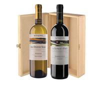 Sauvignon DOC Tra Donne Sole 2021 + Barbera d'Asti Superiore DOCG Luna e Falò - Vite Colte [2 bt, Astuccio in legno] 0.75 lt