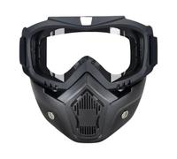 SAUVRANU Occhiali Full Face HD trasparenti antinebbia a prova di sabbia saldatura elettrica occhiali protettivi versatili respiro (trasparenza)