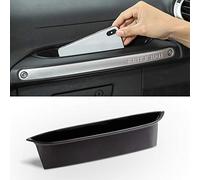 Savadicar GrabTray, vassoio portaoggetti per passeggero, organizer con maniglia per accessori per Jeep Wrangler JK JKU 2/4 porte 2011-2018, accessori interni, nero