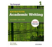 Savage Effective Academic Writing Second Edition: 1: Stude (Mixed Media Product)