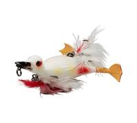 Savage Gear 3D Suicide Duck - Imitazione realistica di anatroccolo per pesci predatori - Piedi che saltano, design senza erbacce per pescatori di lucci, bass, muschi e pesci gatto Giallo 15 cm