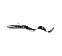 Savage Gear Esca siliconica 4D Real Eel 20 cm 38 g Anguilla per siluro e luccio