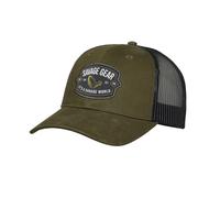 Savage Gear Badge Trucker Cap Verde Kappe Angler