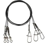 Savage Gear Black7 Trace 1x7;0,60mm Swivel/Snap