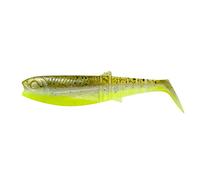 Savage Gear Cannibal Shad 15 cm 33 g - 2 fili di gomma, colore: verde perla giallo