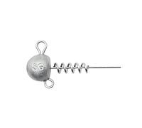 Savage Gear Corkscrew Ballhead Testine da jig, peso/contenuto: 20 g/2 pezzi