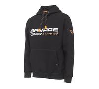 Savage Gear Cosmo Hoodie Hooded Sweatshirt, Inchiostro Nero, S Unisex