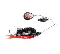 Savage Gear Da Bush Spinnerbait, Colore: Rosso e Nero, Dimensioni/Peso: 16 cm / 32 g