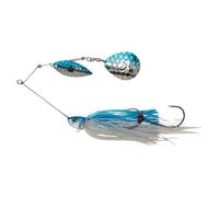 Savage Gear Da'Bush Spinnerbait (Blu Argento, 21 cm 55 g Affondamento)