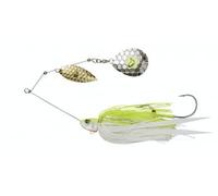 Savage Gear Da'Bush Spinnerbait (Giallo Bianco Argento, 21 cm 55 g affondando)