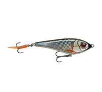 Savage Gear Deviator Swim - Jerkbait, colore: Roach (rossorego), lunghezza/peso/galleggiamento: 12,5 cm/50 g/affondamento lento