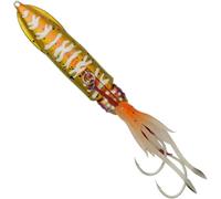 SAVAGE GEAR SWIM SQUID INCHIKU - PESO (GR): 150, CONFEZIONE: 1 pezzo, LUNGHEZZA (MM): 97, COLORE: ORANGE GOLD GLOW