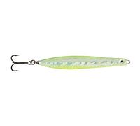 Savage Gear - Esca Seeker ISP cucchiaino a forma di trota di mare, per pesca costiera di trote, lucci, merluzzi, ecc., 55344, Fluo UV Green Yellow, 8.7cm / 16g