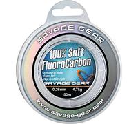 Savage Gear Soft Fluoro Carbon Transparent 0,26 mm 50 m 4,7 kg Monofili