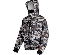 Savage Gear Giacca Null SG Camo Jacket - Camo Gris, M